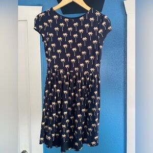 Zara Trafaluc Dress Palm Trees size small